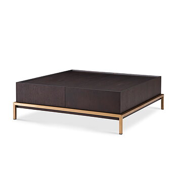 Zen soffbord brunbetsad valnöt