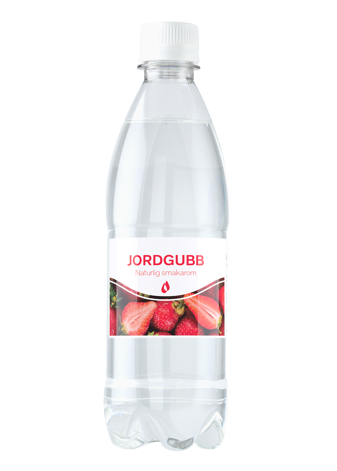 Escowa - Smaksättning - Plastflaska PET 500 ml - Jordgubb