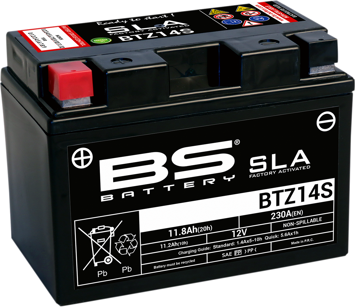 Batteri BS BTZ14S SLA