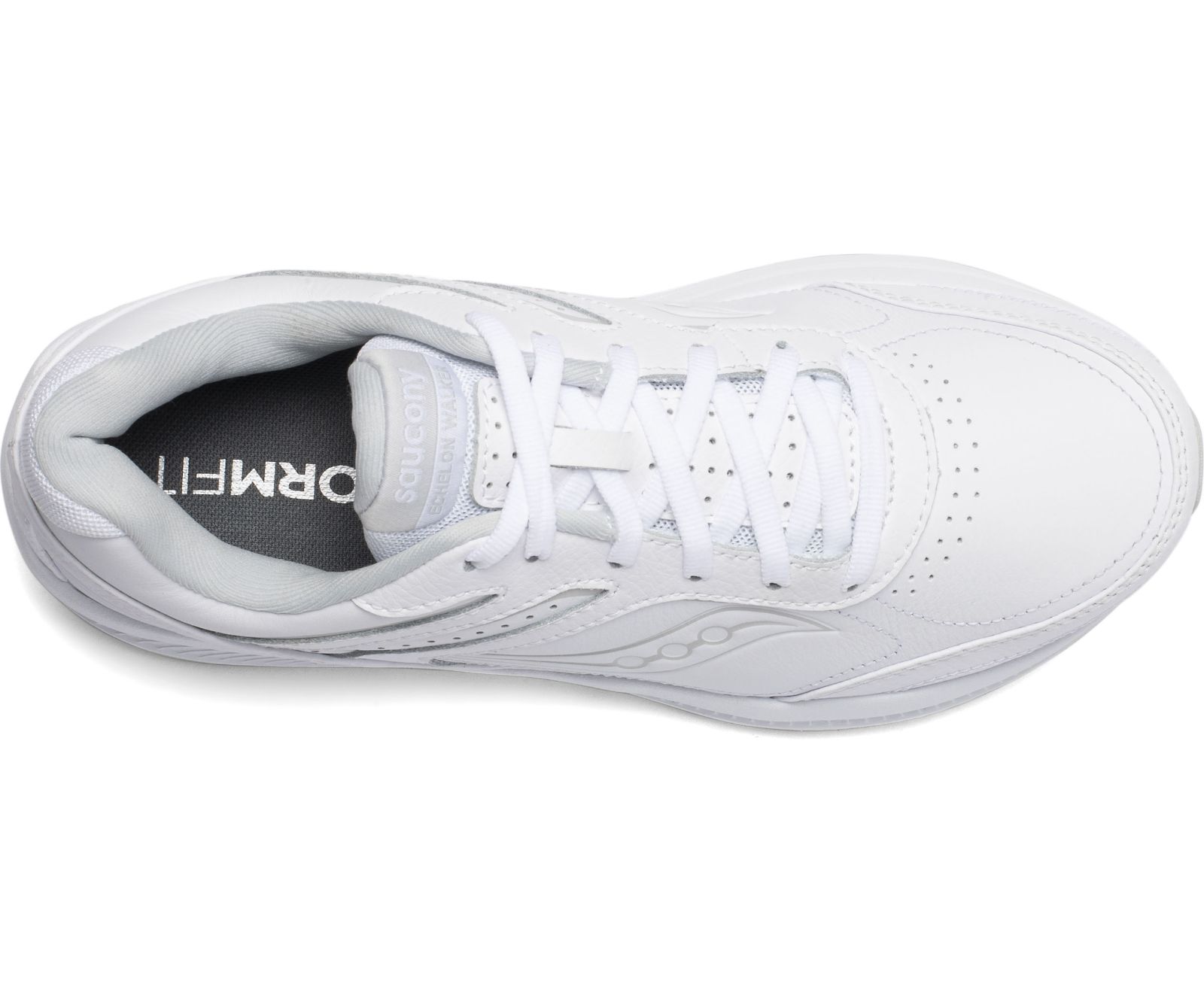 Saucony Echelon Walker 3 Wide Dam White - 4