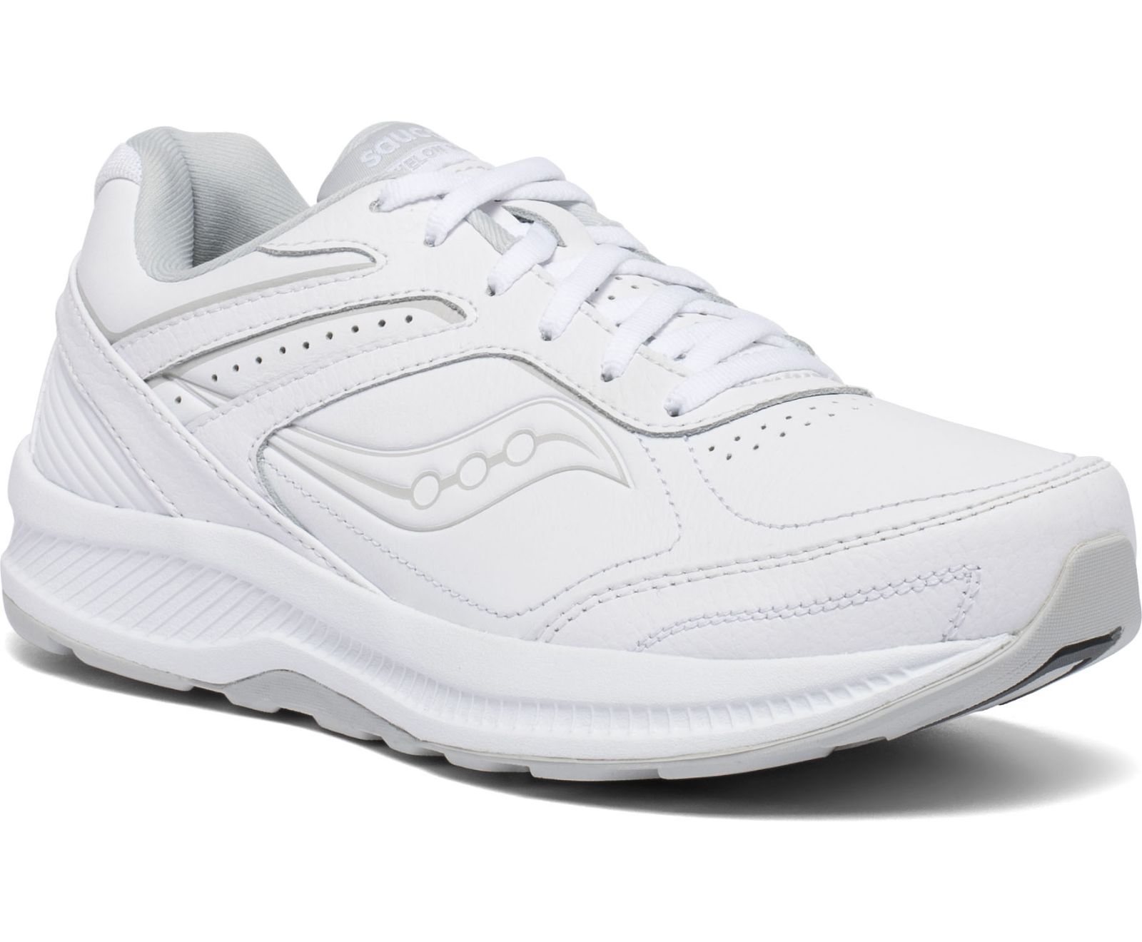 Saucony Echelon Walker 3 Wide Dam White - 3