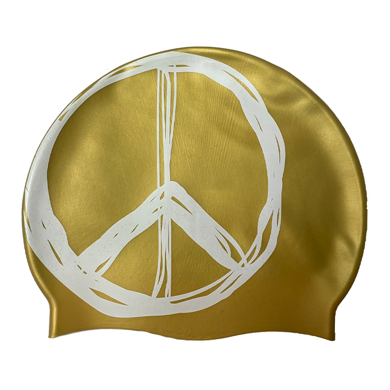 Swimcap Silicone Peace - Lane 4