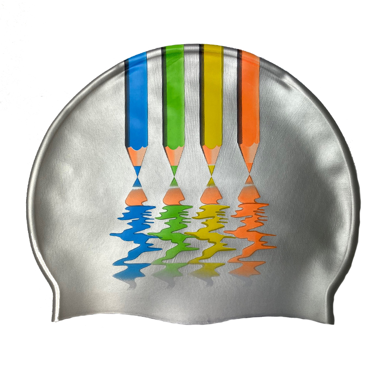 Swimcap Silicone Crayon - Lane 4