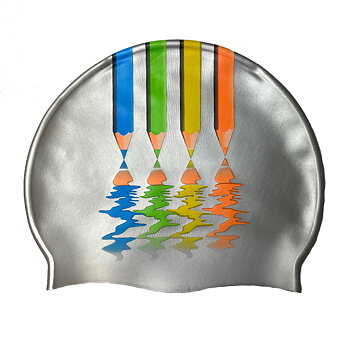 Swimcap Silicone Crayon - Lane 4