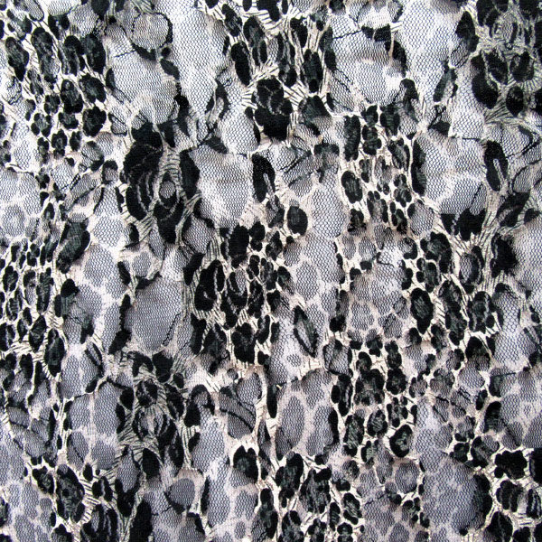 LEOPARDSPETS - svart/vit/natur