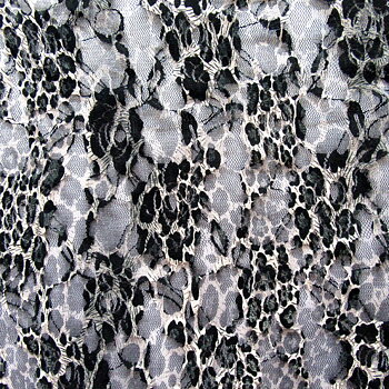 LEOPARDSPETS - svart/vit/natur