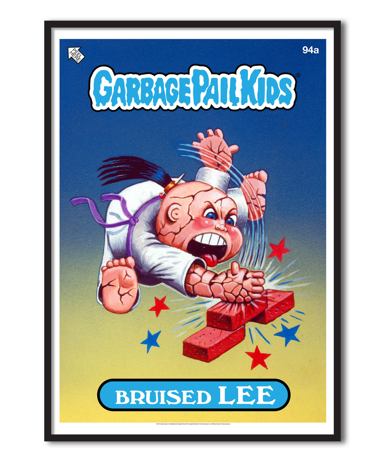 Garbage outlets Pail Kids BRUISED LEE