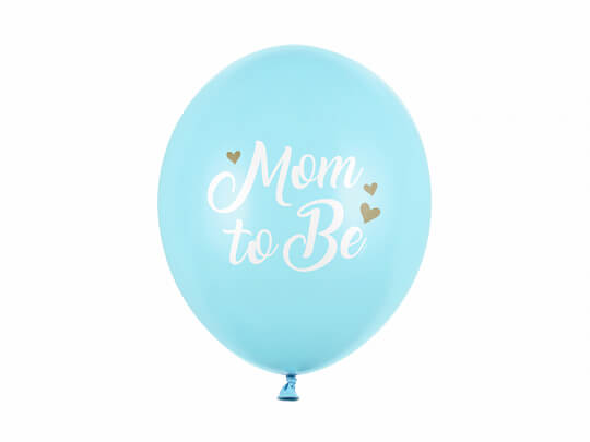 Ballonger | 6-pack | Mom to be | Blå - 1