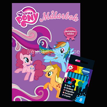 My Little Pony Pysselbok med kritor
