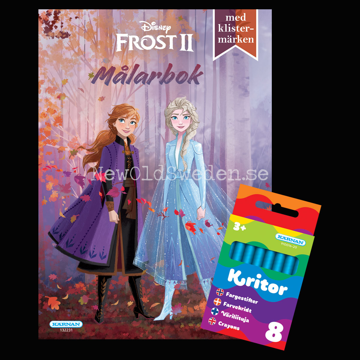 Frost 2 Pysselbok med kritor