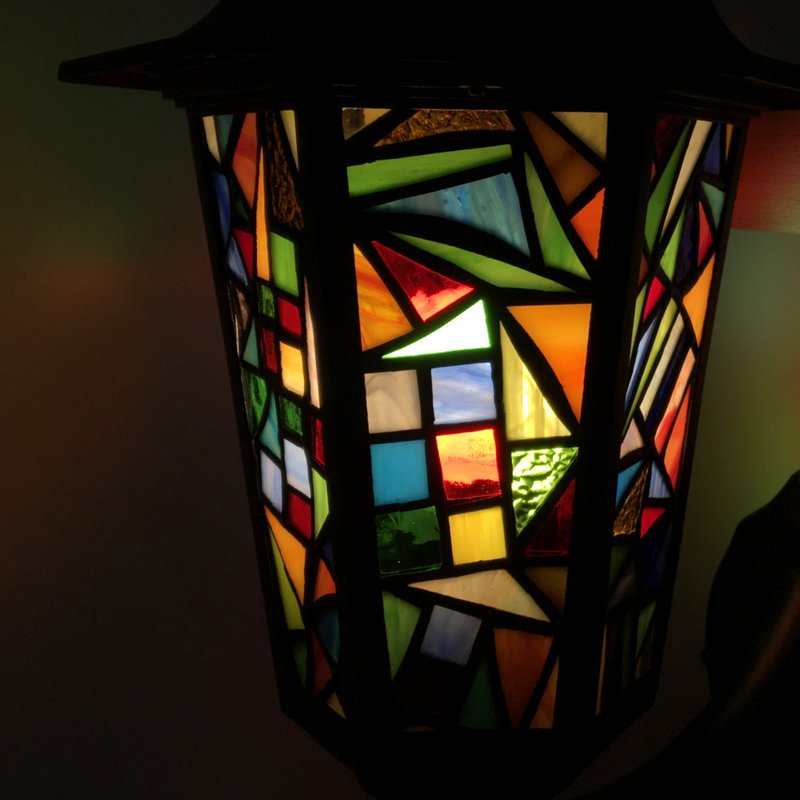 Wall lamp "Kaleidoscope" reversible mount ↕ 34cm - 3