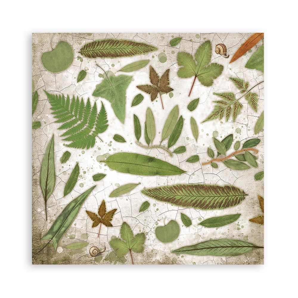 Stamperia Paper Pad 12X12 -  Romantic Garden house  - 2