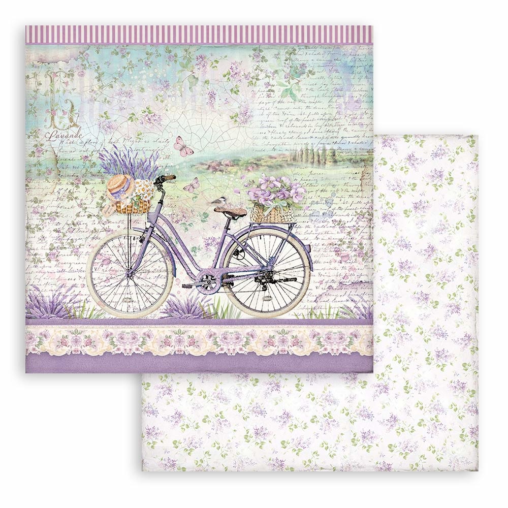 Stamperia Paper Pad 12X12 - Provence - 7