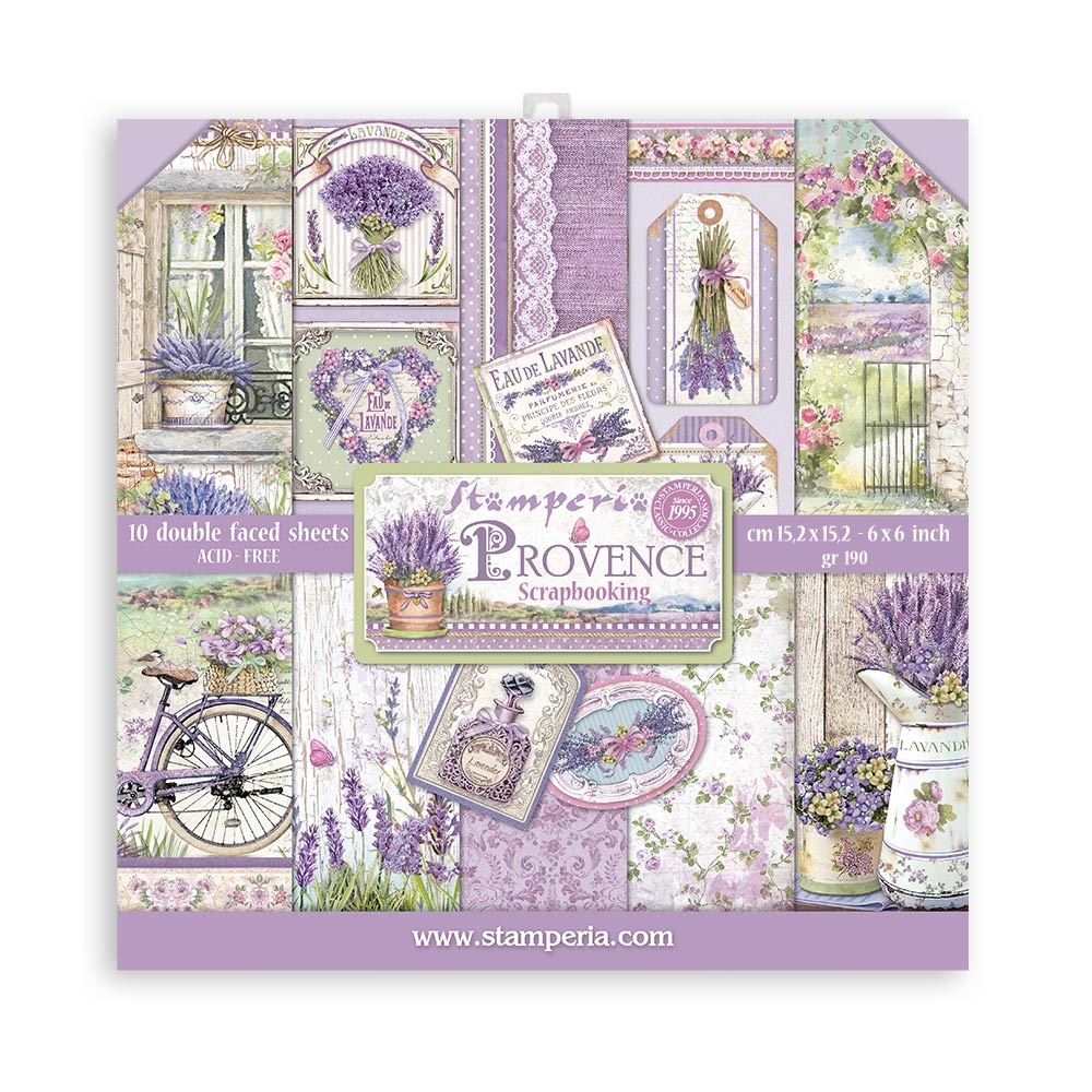 Stamperia Paper Pad 6x6 - Provence