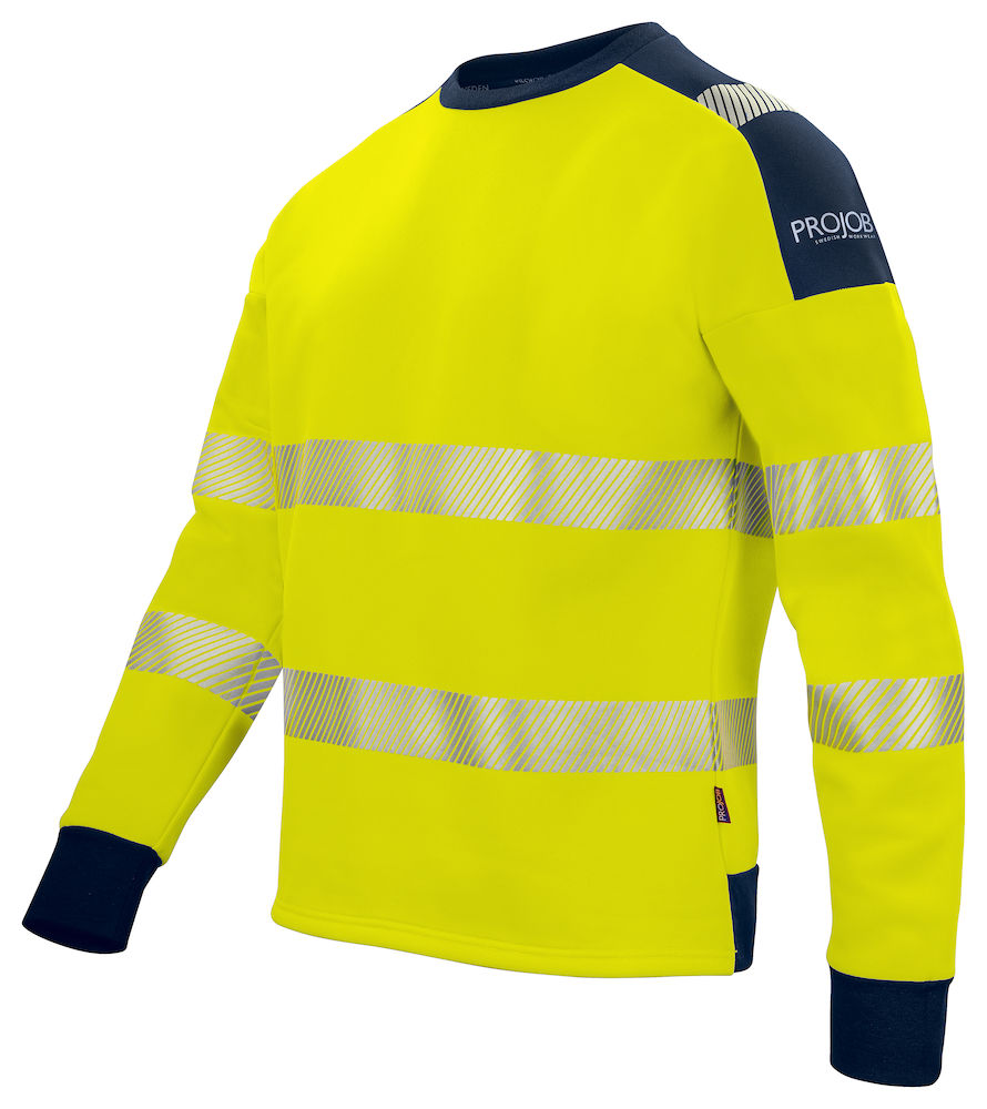 Projob 6108 SWEATSHIRT EN ISO 20471 KLASS 3/2 - 4