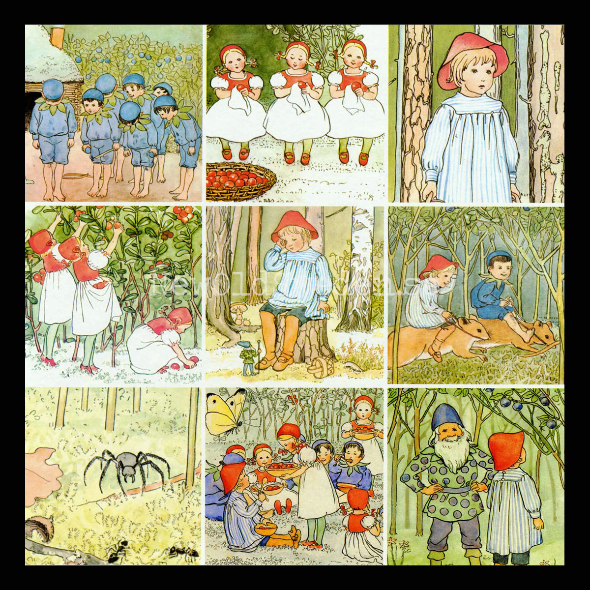 Lotto - Elsa Beskow - 2