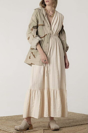 Meme Road - Camicia Vintage in Fantasia Jacket Camouflage