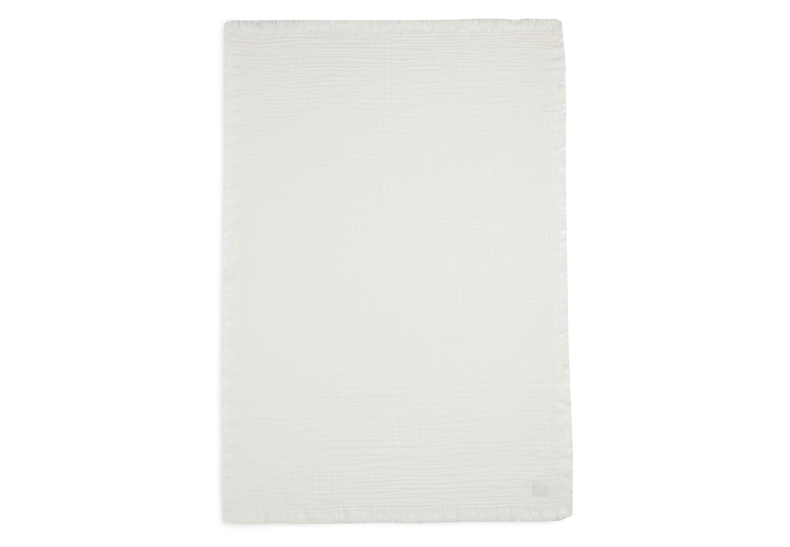 Jollein Fringe Muslinfilt 100% ekologisk bomull 75x100cm ivory - 3