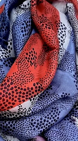 Milano silkescarf XL