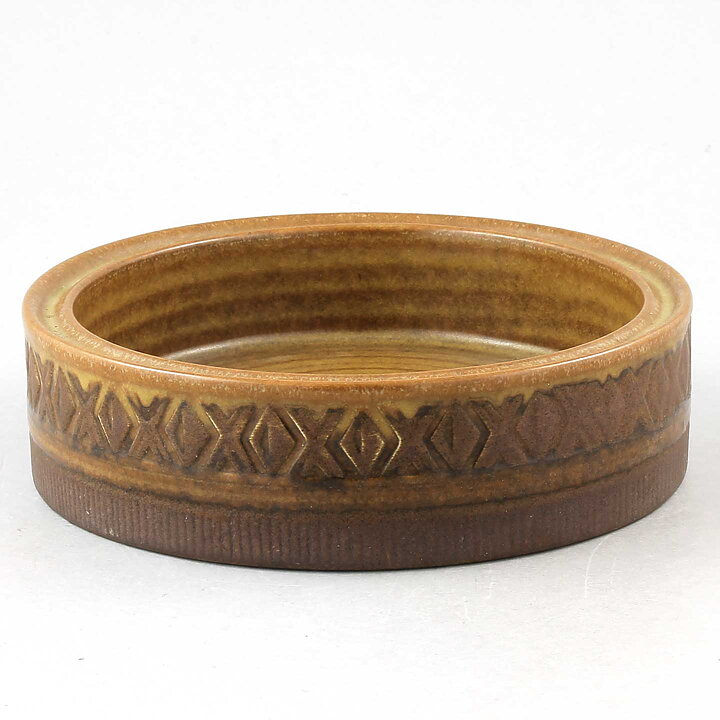 グナー・ニールンド  Petitessシリーズ  ブラウンのボウル Bowl 1964年  (17 cm)