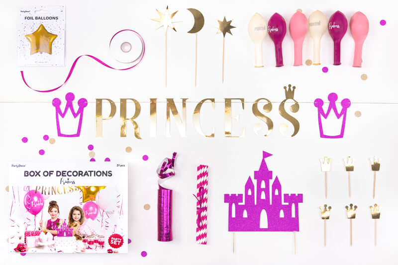 Dekorationspaket Prinsess - 2