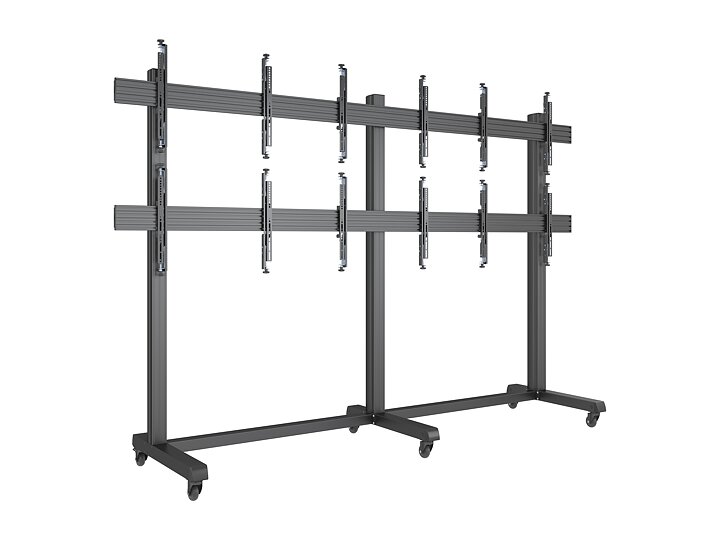 M Pro Series Video Wall Stand 3x2 43-65" Black