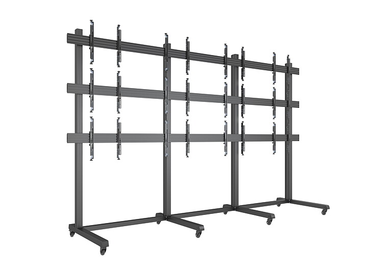M Pro Series Video Wall Stand 4x3 43-65" Black