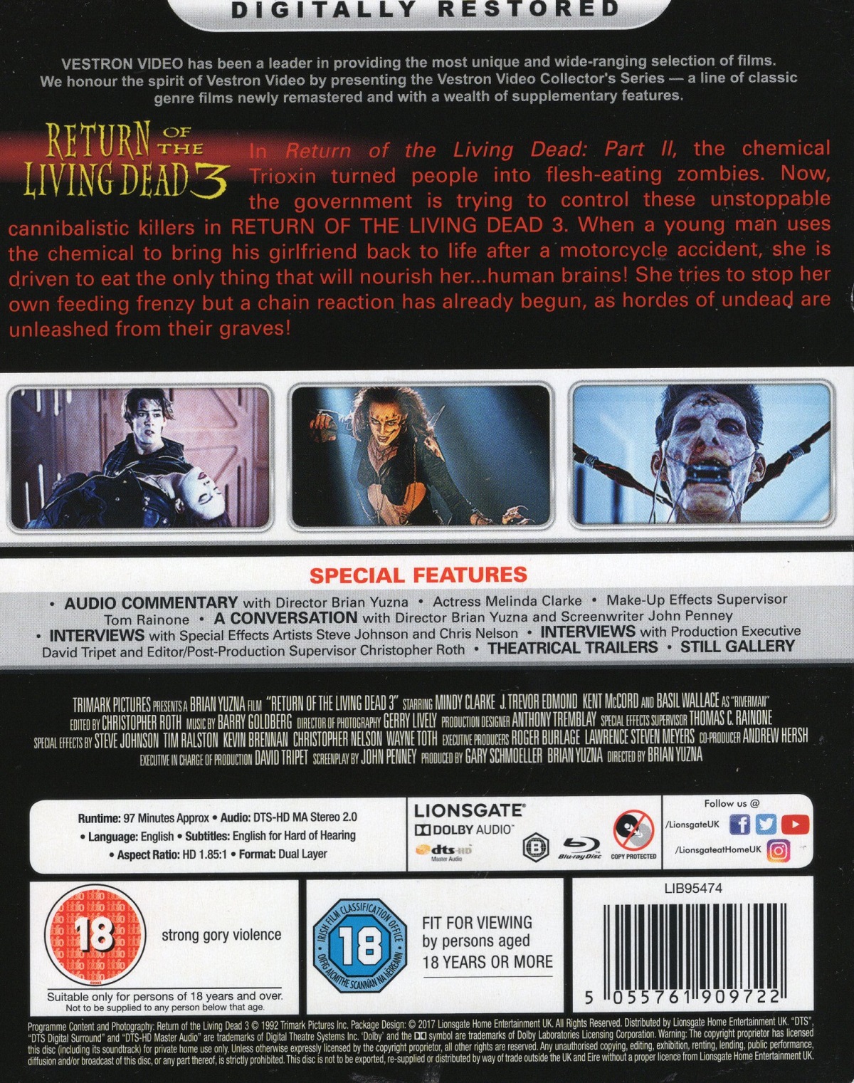Return of the Living Dead 3 (ej svensk text) (Blu-ray) - 2