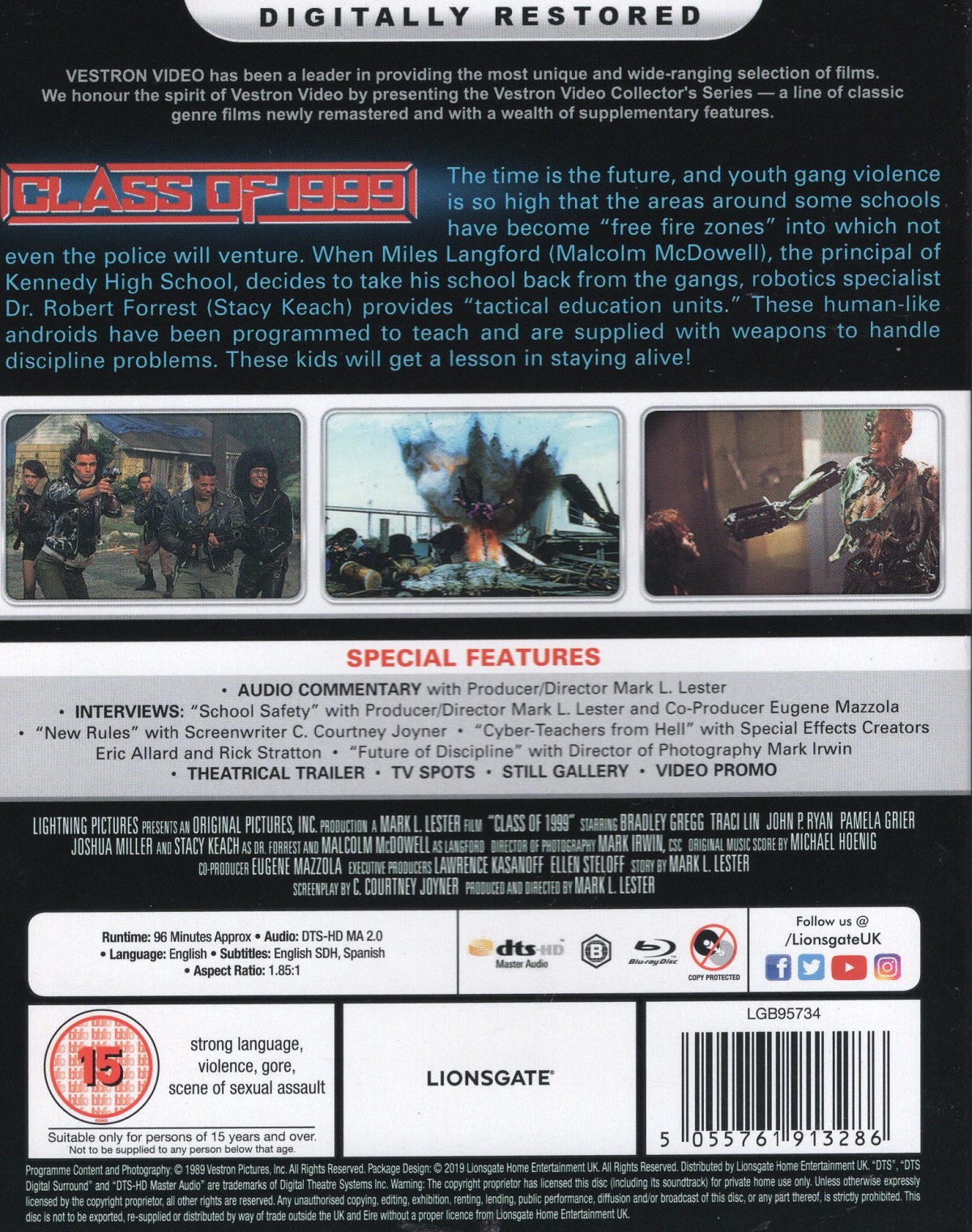Class of 1999 (ej svensk text) (Blu-ray) - 2