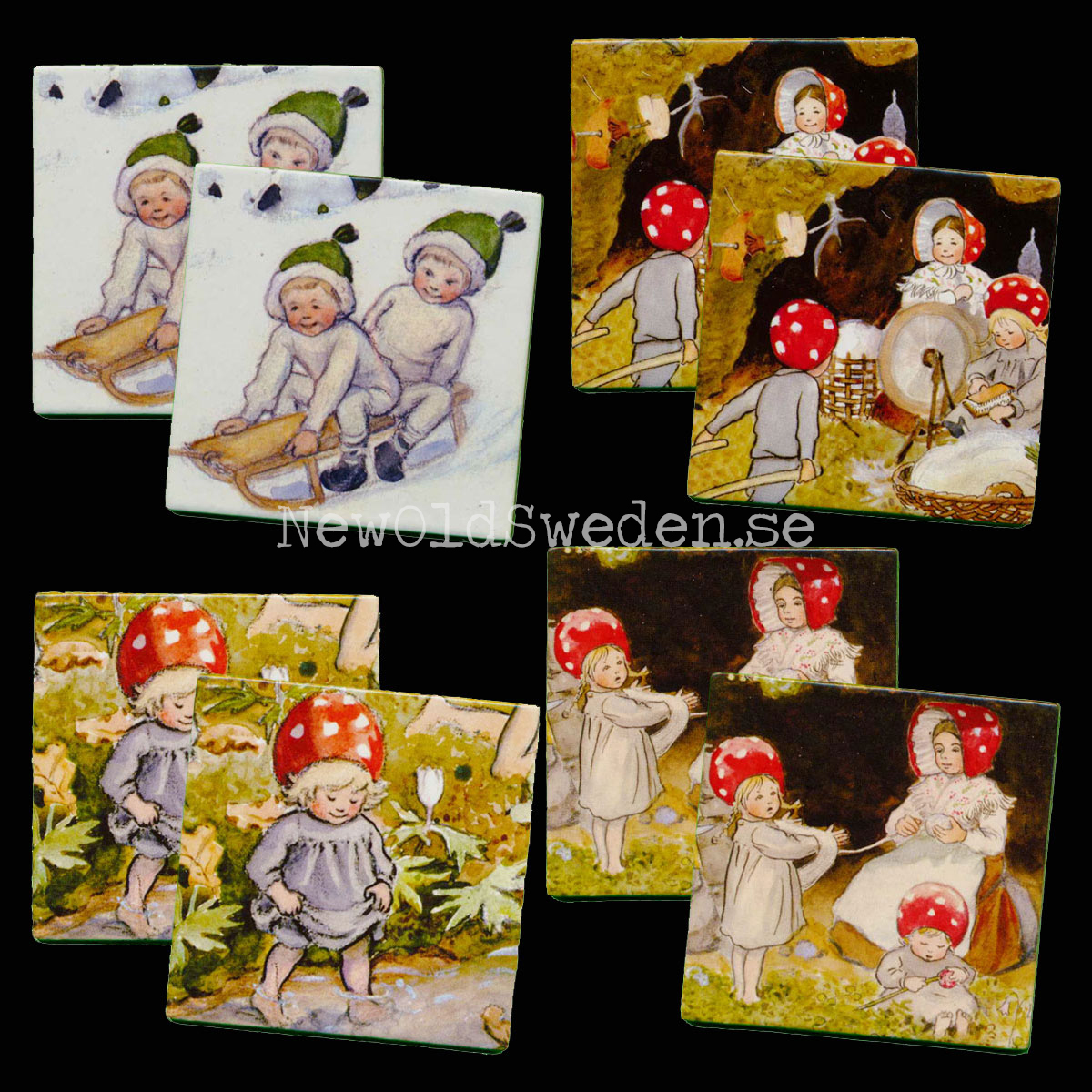 Tomtebobarnen Memo - Elsa Beskow - 2
