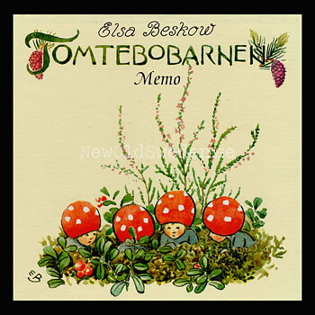 Tomtebobarnen Memo - Elsa Beskow
