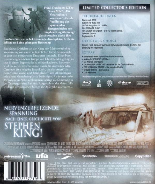 Mist (ej svensk text) (Blu-ray) - 2