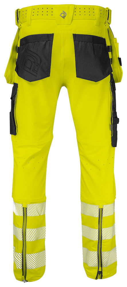 Projob  6571 HANTVERKSBYXA STRETCH EN ISO 20471 KLASS 2 - 3