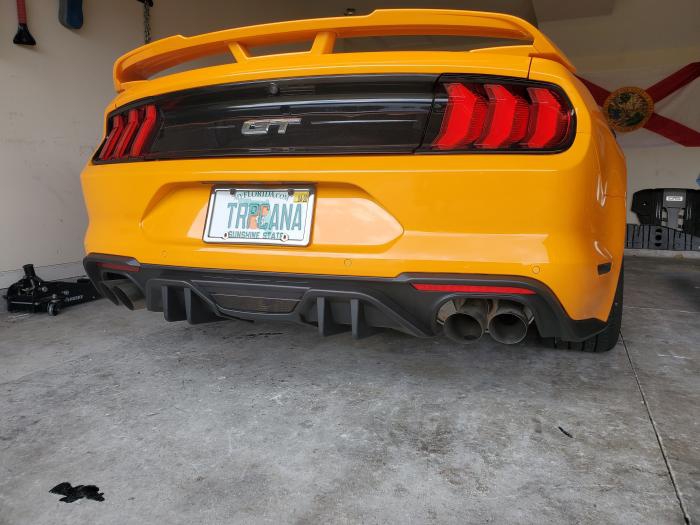 MP CONCEPTS Diffuser (MUSTANG 18-21 GT Premium, EcoBoost Premium) - 2