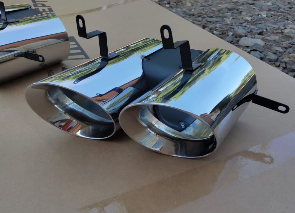 Quad Ändrör För MP Concepts GT500 Style Diffuser (MUSTANG 18-21 GT Premium, EcoBoost Premium) - 3