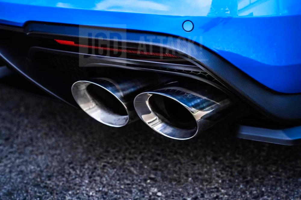 Quad Ändrör För MP Concepts GT500 Style Diffuser (MUSTANG 18-21 GT Premium, EcoBoost Premium) - 6