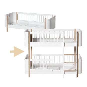 Ombyggnadsset Mini+ Juniorsäng till Våningssäng Mini+