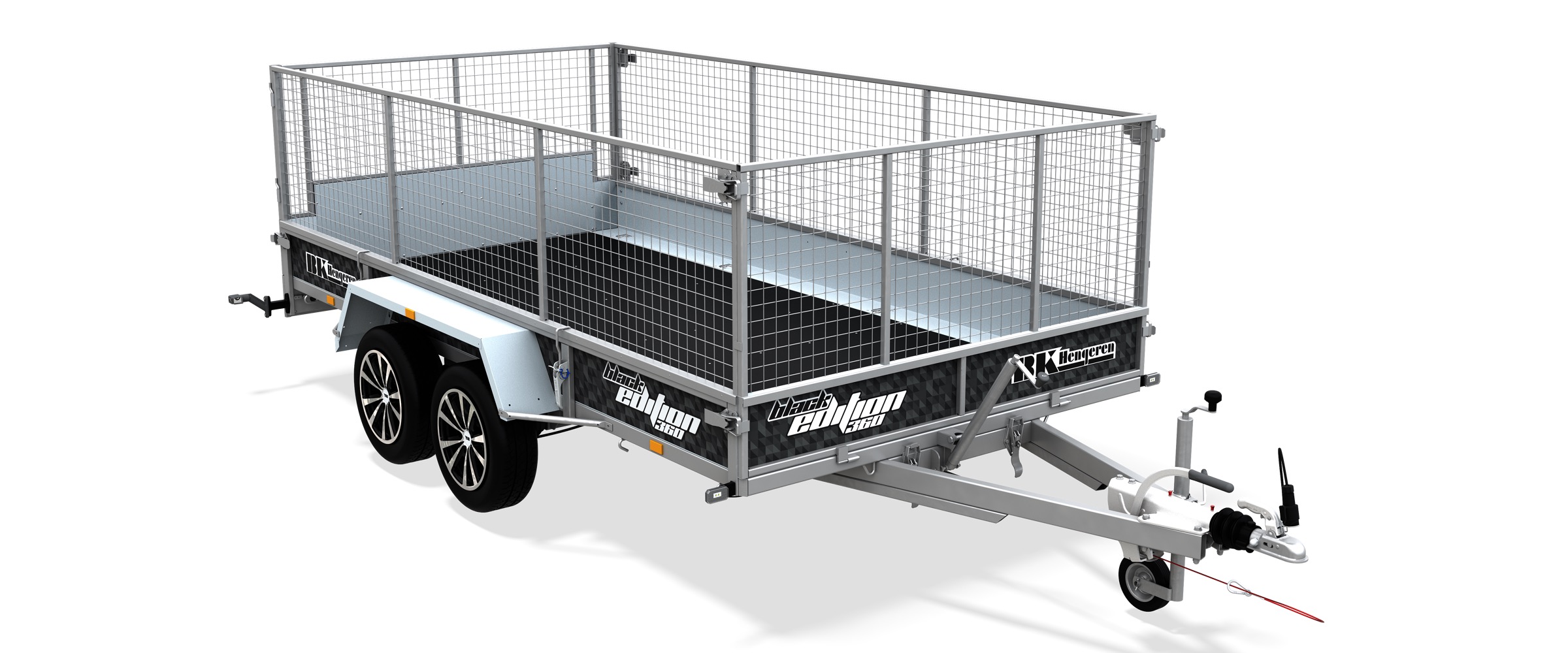 SLÄPVAGN ::: 345 x 165 cm - 1600 :: 2000 kg - BK #34 - 5