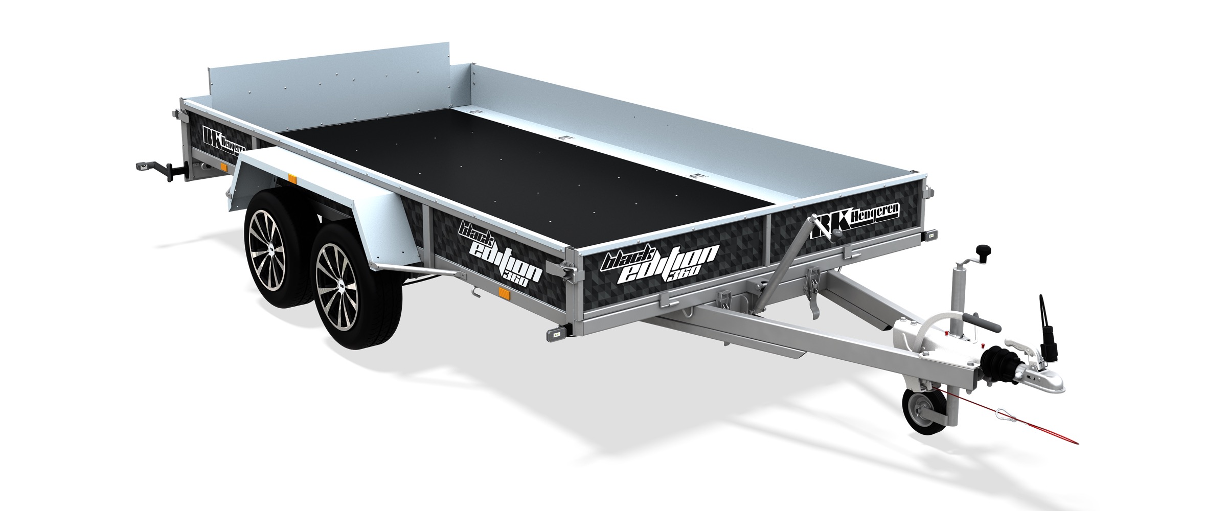 SLÄPVAGN ::: 345 x 165 cm - 1600 :: 2000 kg - BK #34 - 3