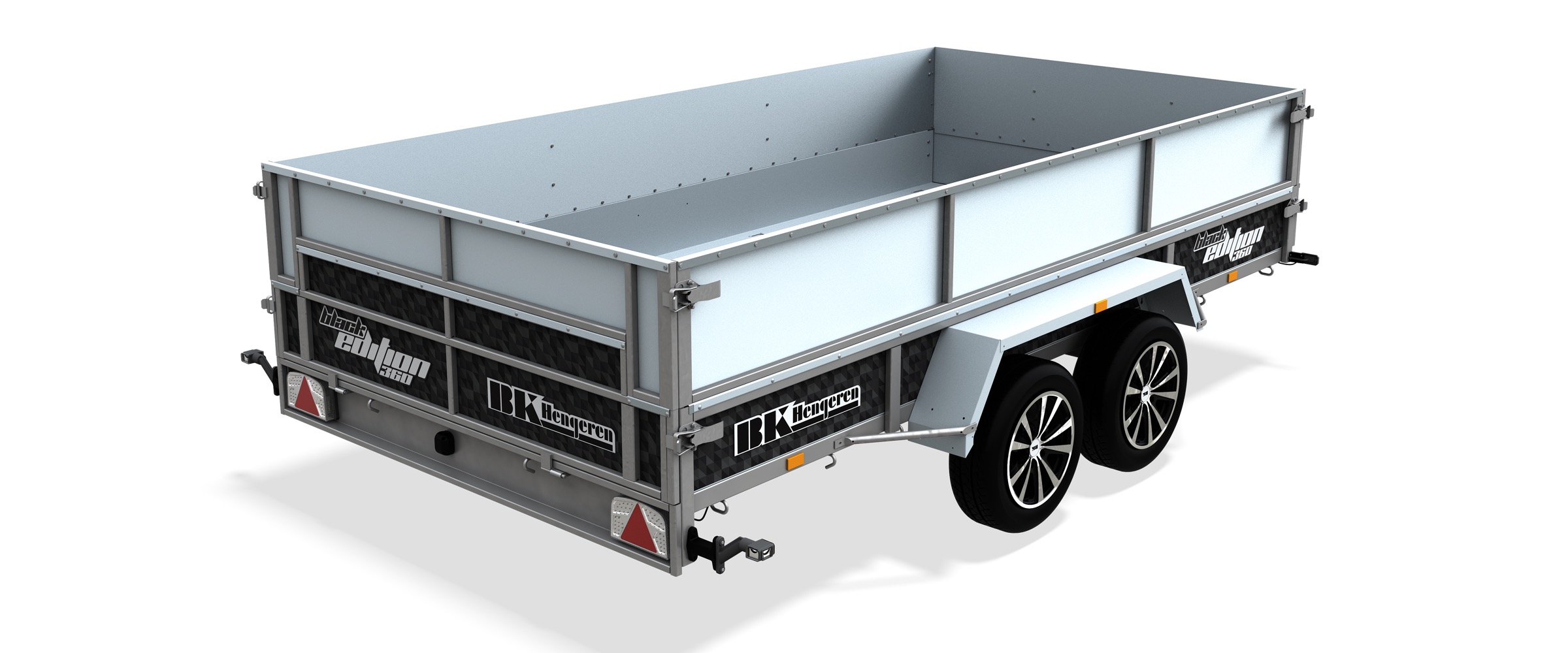 SLÄPVAGN ::: 345 x 165 cm - 1600 :: 2000 kg - BK #34 - 7