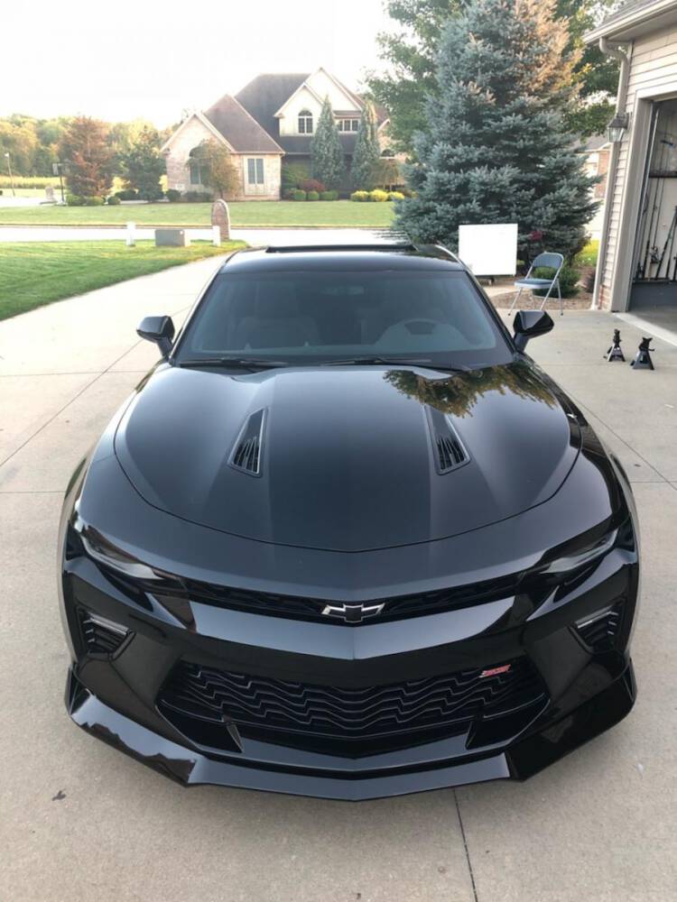 Frontläpp - Gloss Black (CAMARO 16-21 LT/RS/SS) - 10