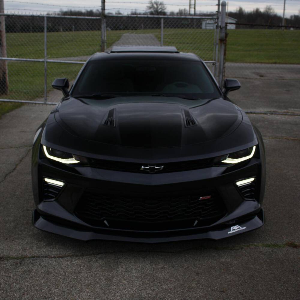 Frontläpp - Gloss Black (CAMARO 16-21 LT/RS/SS) - 11
