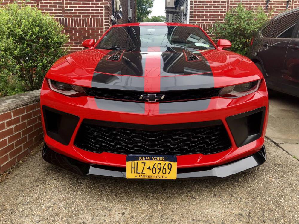 Frontläpp - Gloss Black (CAMARO 16-21 LT/RS/SS) - 3