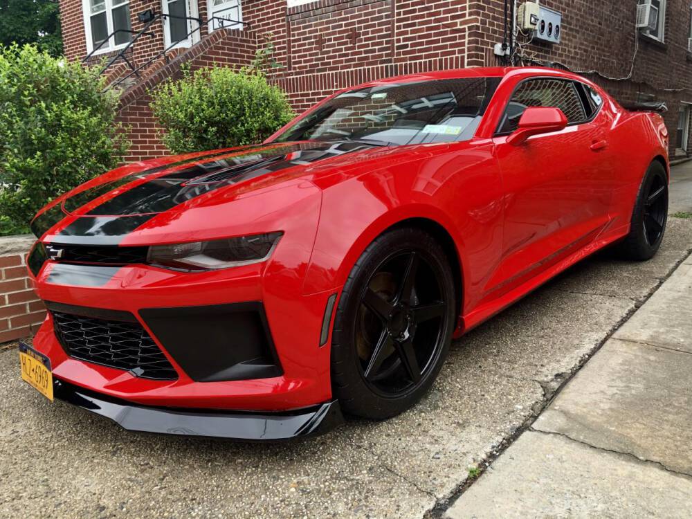 Frontläpp - Gloss Black (CAMARO 16-21 LT/RS/SS) - 2