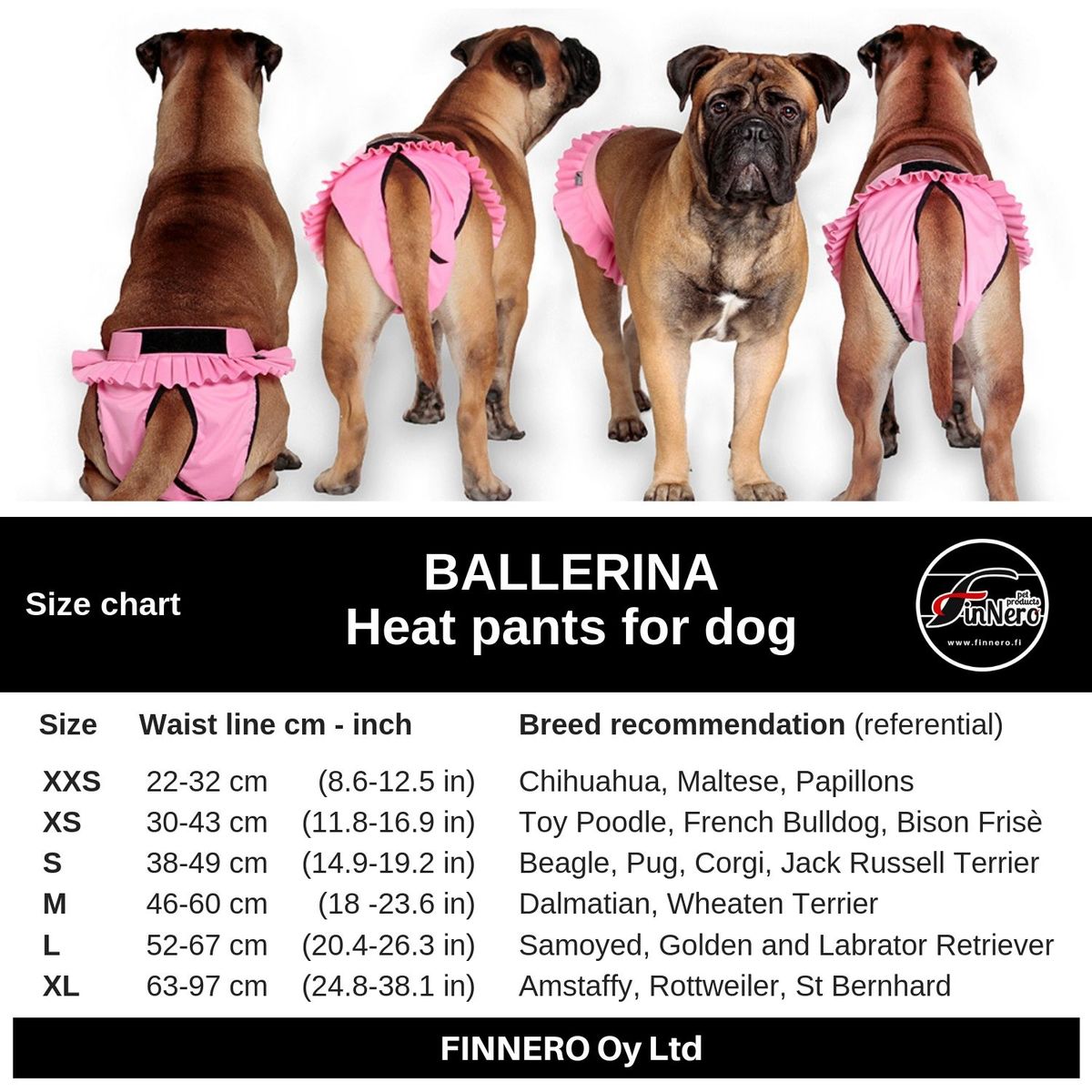FinNero Ballerina Tikskydd Pink - 9
