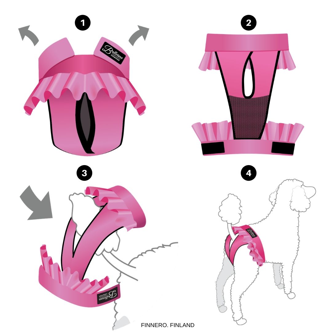 FinNero Ballerina Tikskydd Pink - 8