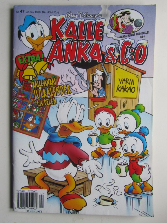 Kalle Anka & Co 1999 47 med julkalender