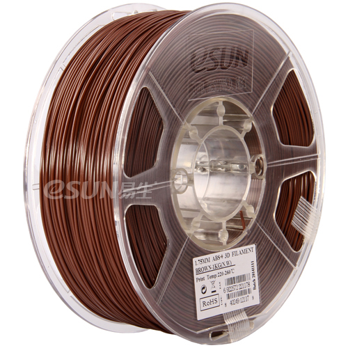 eSun ABS+ Filament (1.75mm, 1Kg) - Brun