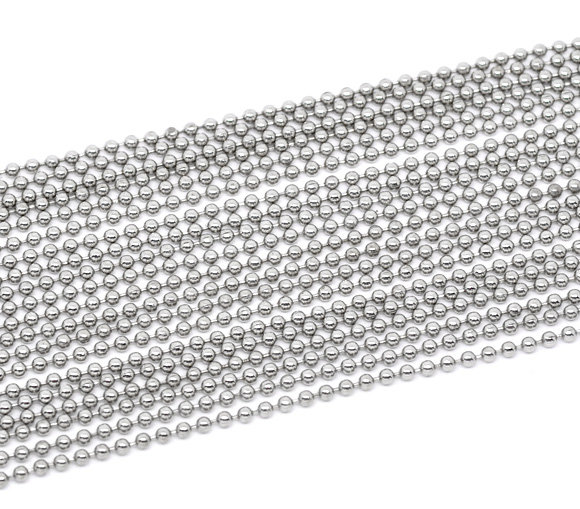 Kulkedja Platina, 2.4mm, 1meter - 2