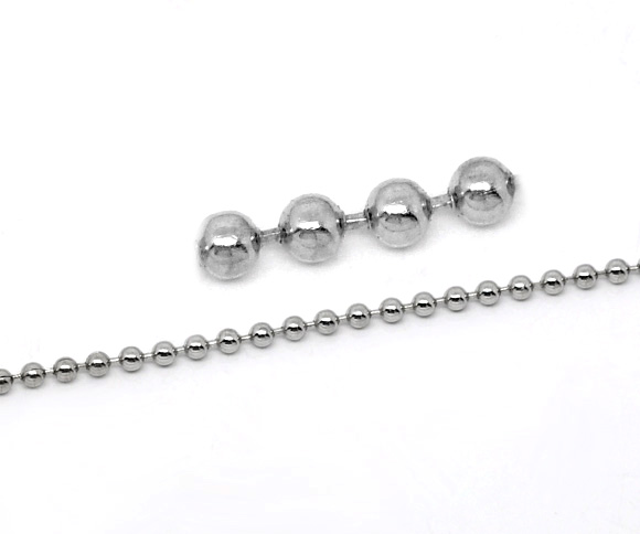 Kulkedja Platina, 2.4mm, 1meter